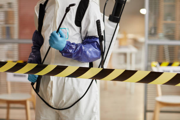 Professional Unattended Death Cleanup technician working in Port Washington, WI